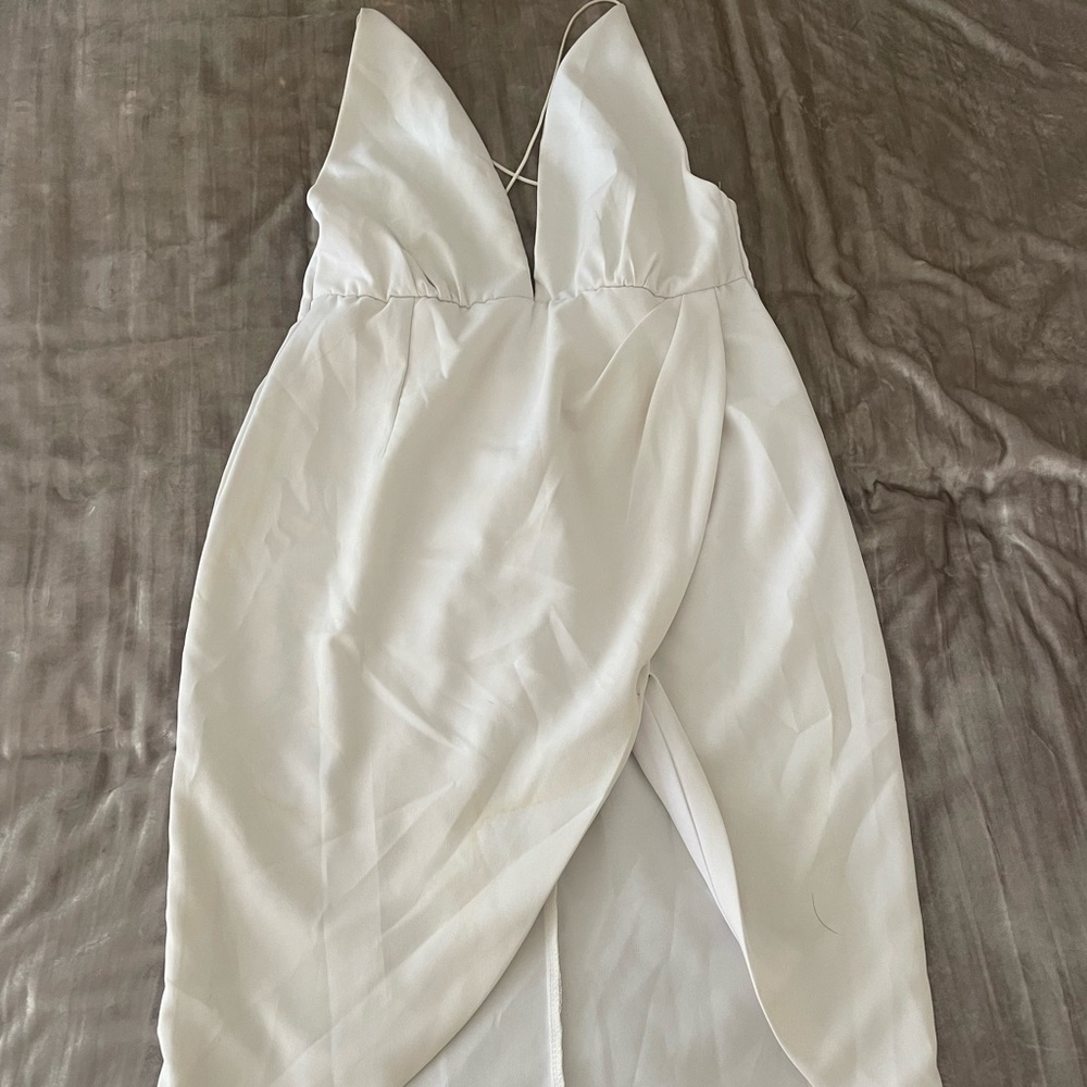White tulip dress